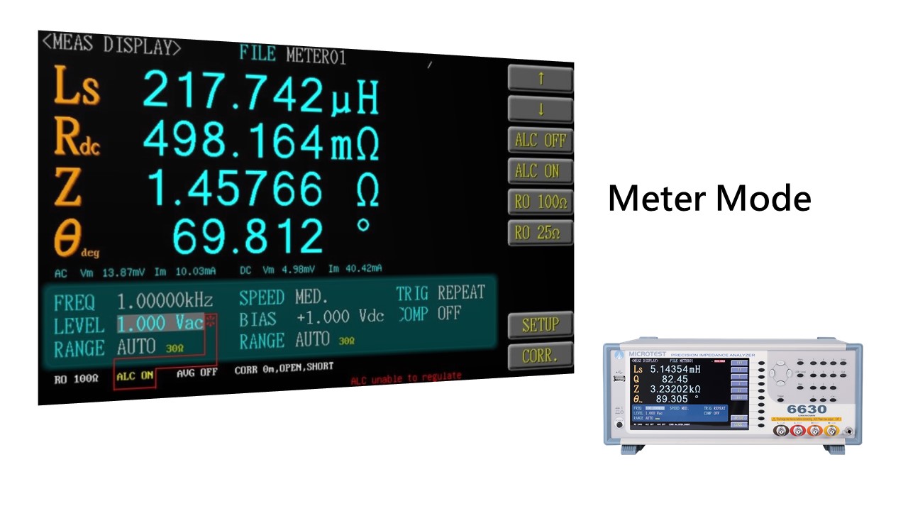 Precision-lcr-meter-microtest-6630-series-10hz-50mhz