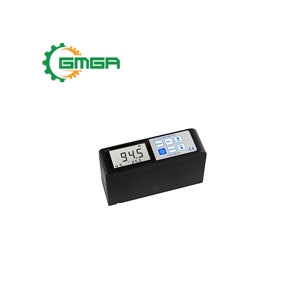 Paper and textiles gloss meter PCE-GM 55-ICA includes ISO certification