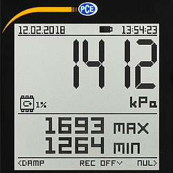 Relative pressure measuring and testing equipment