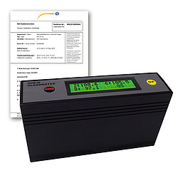 PCE-GM 100-ICA gloss meter including ISO certification