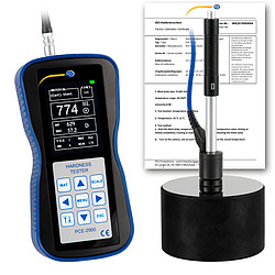Metal hardness tester PCE 2900-ICA with ISO certificate