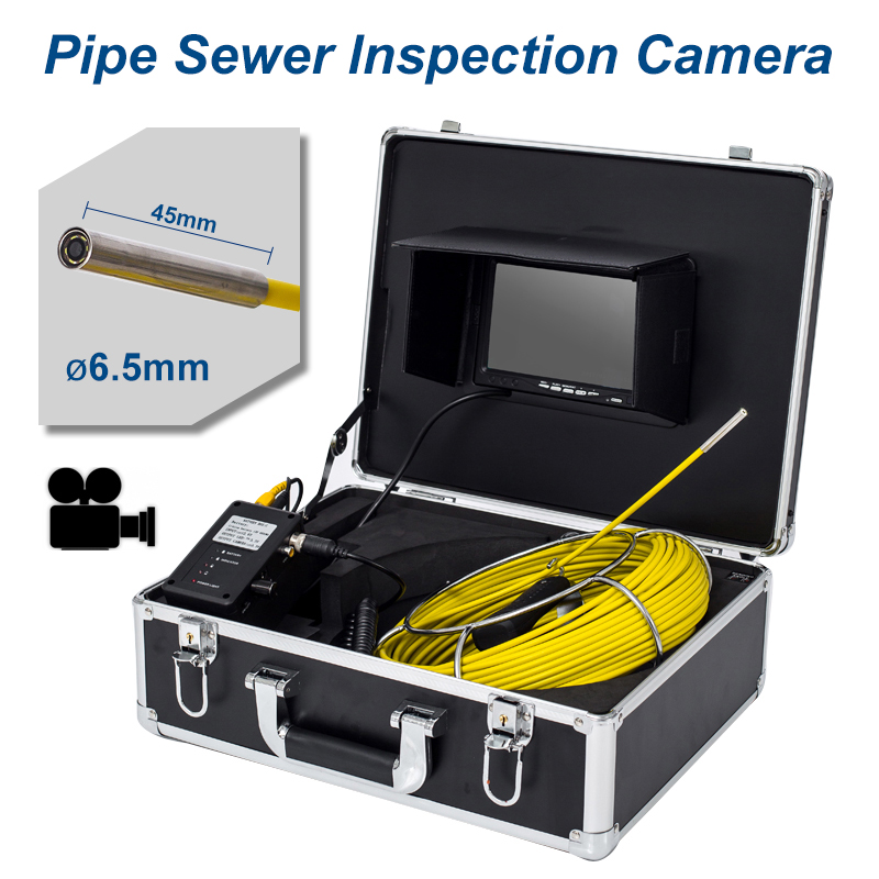 Camera-inspects-drainage-pipes-cj9-series-lcd-9-wifi