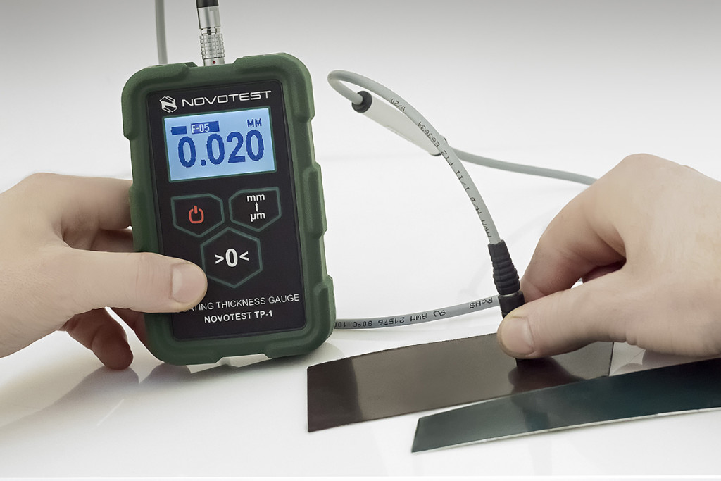 Electronic coating thickness gauge NOVOTEST TP-1M