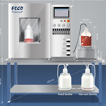 Bioreactor system Esco TideXcell ®