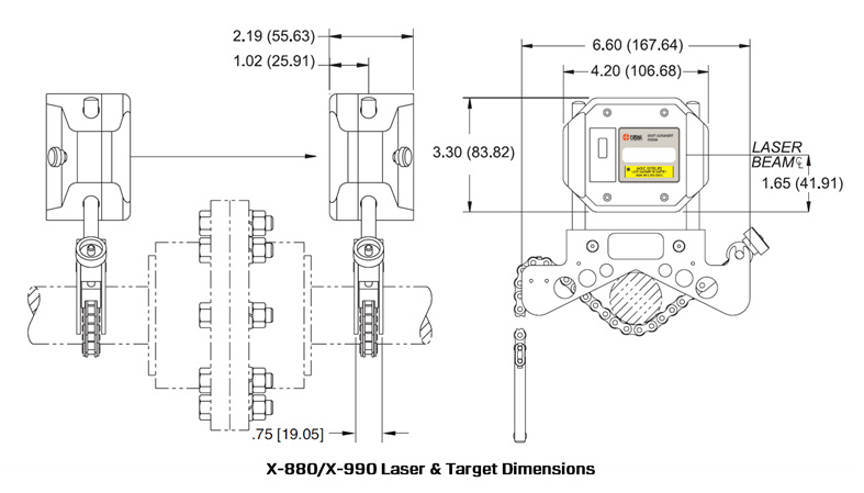 Hamar Laser X-880 / X-990 5-Axis Laser alignment tool