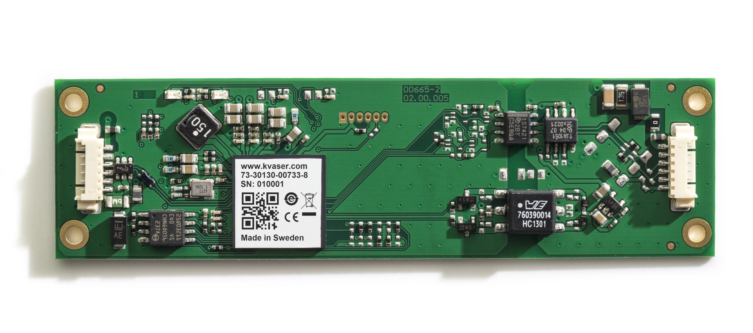 Bare-circuit-board-of-leaf-light-v2-interface-kvaser-leaf-light-hs-v2-cb-interface-ean-73-30130-00733-8